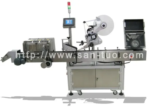 Battery labeling machine