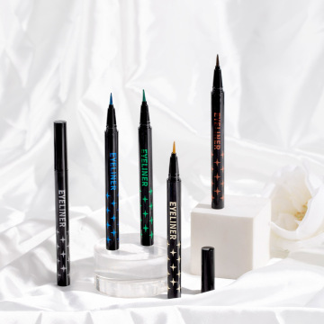 Custom Crushed Diamond Pearl Fine Flash Color Waterproof Long-Lasting Liquid Eyeliner Pencil