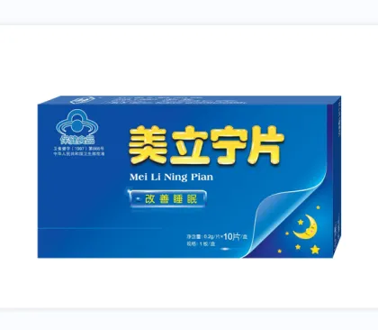 Melatonin tablet for promoting sleep