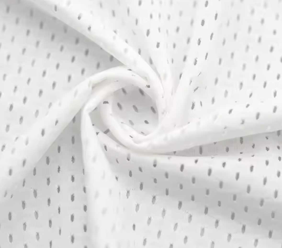 92％ポリエステル8％スパンデックスメッシュファブリックアスレチック服用