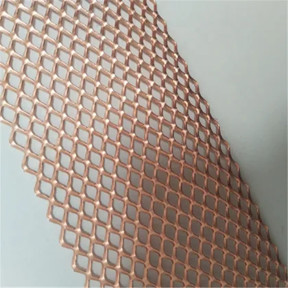 Decorative Copper Expanded Metal Mesh