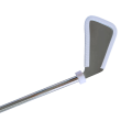 Entrenador de swing de golf retráctil Ritmo Haga clic en Agarre Tempo