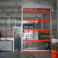 Puerta de PVC de alta velocidad transparente