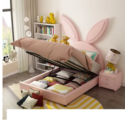 Pink Princess Kids Girls Bed for Beautiful Bedroom