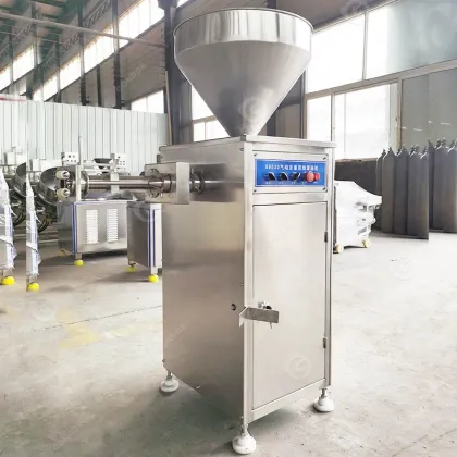 Automatic Pneumatic Sausage Filler Machine for Salami, Sausage, and Ham Production