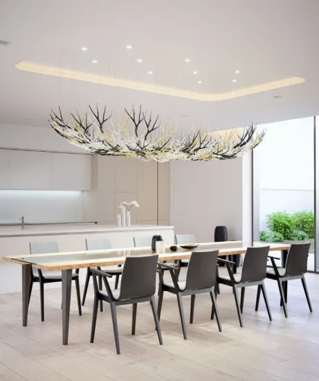 Modern custom hotel decoration chandelier light