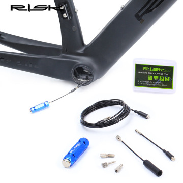 Komplette Anleitung zur Installation von Risiko -MTB -Roadbike -Kohlenstoffrahmenverschiebung, Hydraulikdrahtschalt und Führungswerkzeugen: Interne Kabel -Routing -Kit für eine verbesserte Leistung