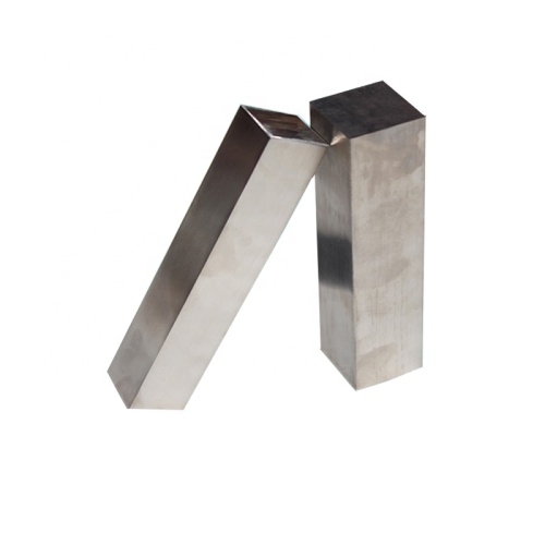 Barra rectangular de titanio en stock