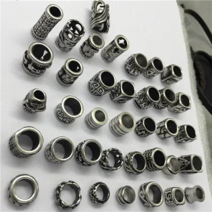 Custom Metal Beads with Jewelry Metal Logo