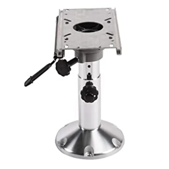 Manually Adjustable Boat Seat Pedestal with Slide for Marine Manufacturers