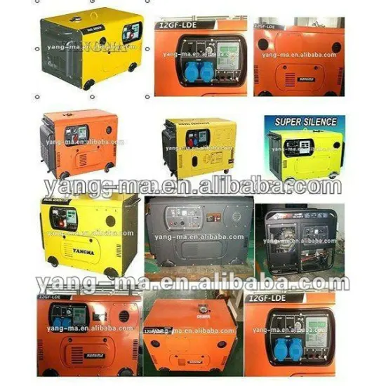 V-Twin double cylinder engine power silent 8KW diesel generator