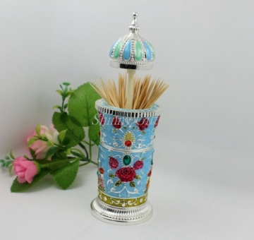 Shinny Gifts Made in China Automatic Toothpick Holder Wholesale Gift Items