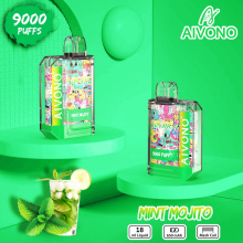 Aivono AIM-XXL 9000PUFFS una vez usa vapeo