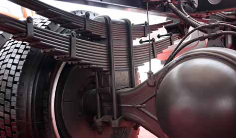 Suspension system - Leaf springs