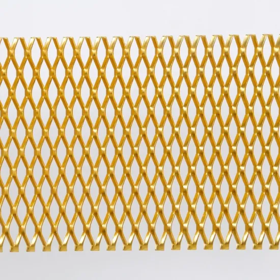 Factory Supplier of Professional Aluminum Expanded Metal Mesh 4x8 Feet for Building Cladding and Facade