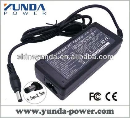 Brand New laptop ac adapter for NEC 60w 19V 3.16A 5.5MM*2.5MM
