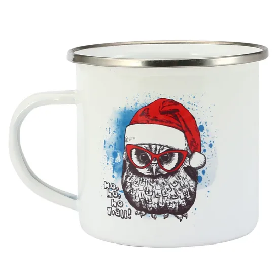 8cm/9cm Best Selling Cookware Enamelware Customized DIY Design Enamel Mug