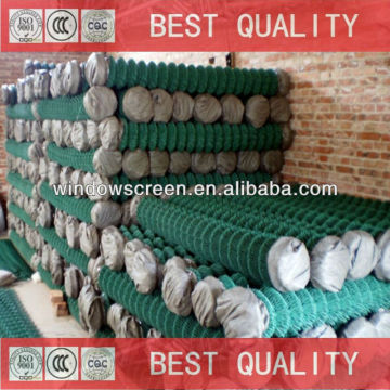 dark green chain link fence