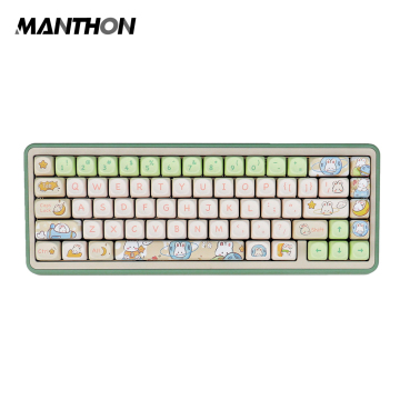 143 Keys GMK Space Rabbit PBT Dye Sublimation MOA Profile Schlüsselkaps
