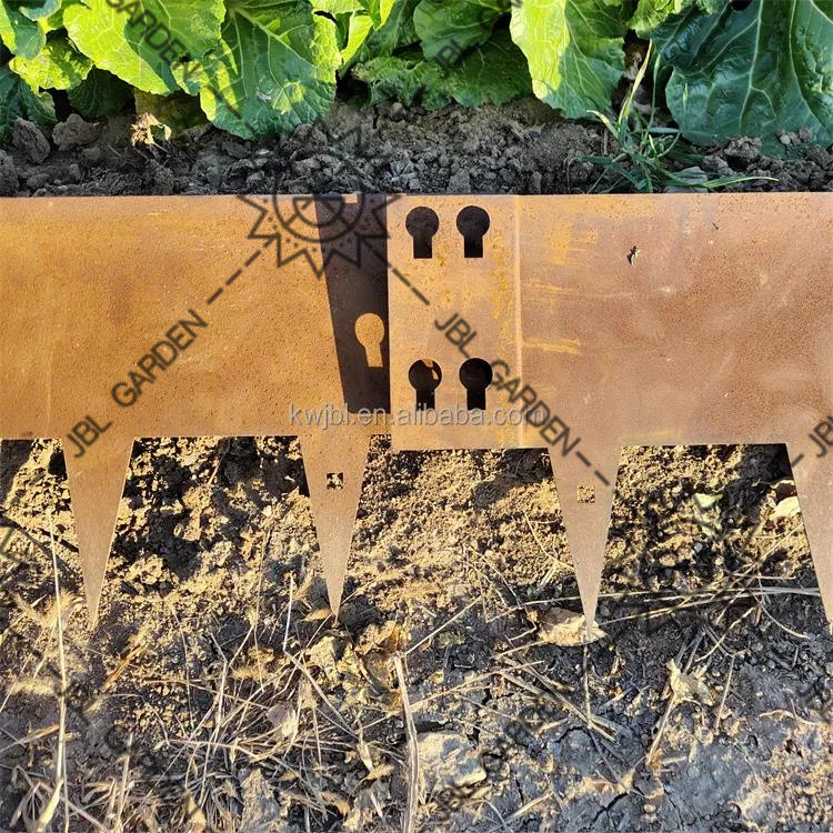 Corten Steel Rusty Garden Edging border for Decoration