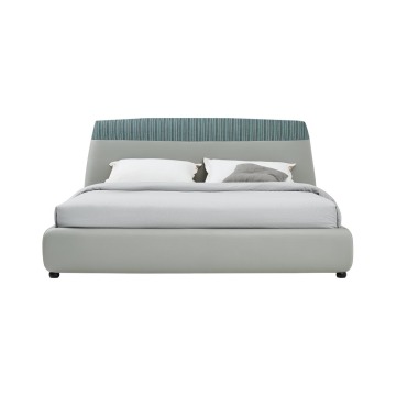 Base de cama queen -size de camas de casal de luxo moderno