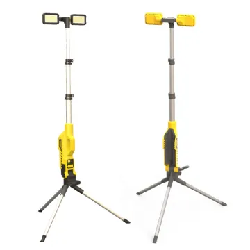 Portable Rechargeable LED Work Light with Foldable Triangle Bracket