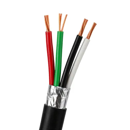 Professional 8-Core Shielded Security Cable for CCTV