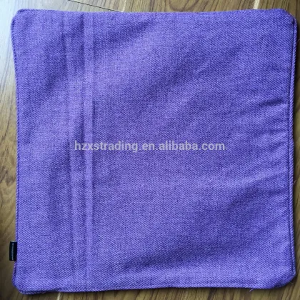 100%polyester jacquard linen look cushion cover