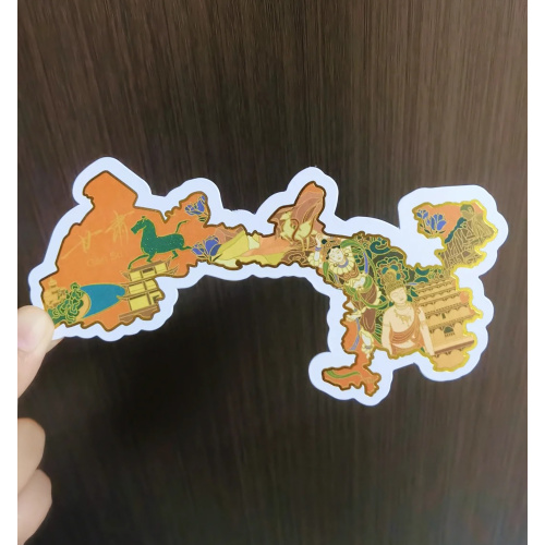 Customized decorative small card shaped paper card