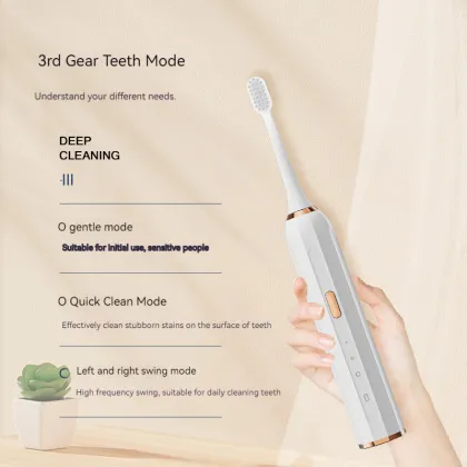 2023 Wholesale Adult Electric Toothbrush: Ultrasonic Sonic Automatic Smart Toothbrush