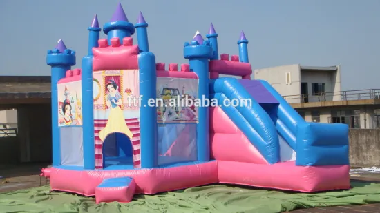 Children inflatable Snow White outdoor bouncers