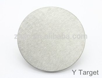 Yttrium sputterig target 5N