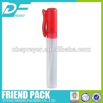 FS-10G9 8ml mass cover plastic bottle, pen shape hand sanitizer