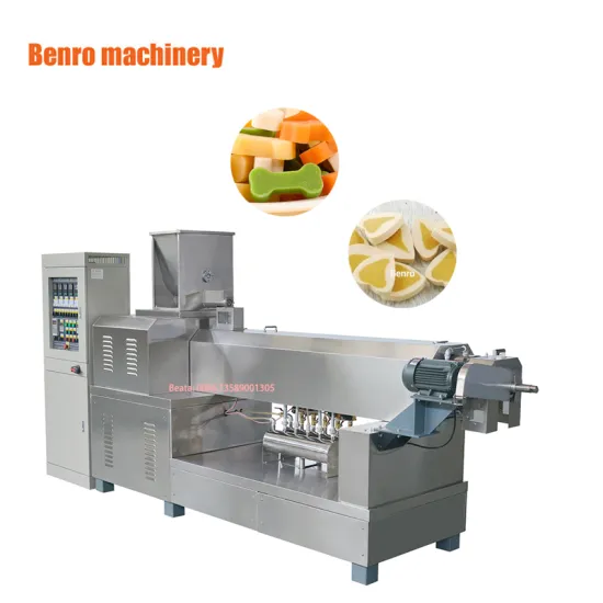 Dog Chews Processing Line: Chewing Gum Machine for Pet Treats Food Production