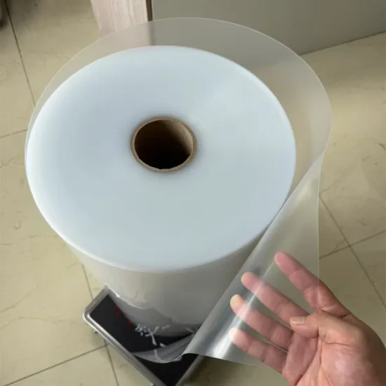 Transparent primary color PP thermoforming sheet for food trays