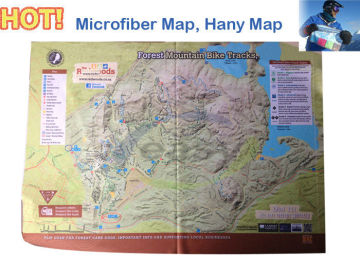 Free Sample And Ultra Fine Microfiber Microfiber Map, Passed Sgs And Eco Friendly