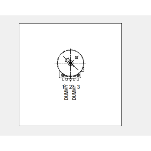 Drehpotentiometer der Serie RK10J