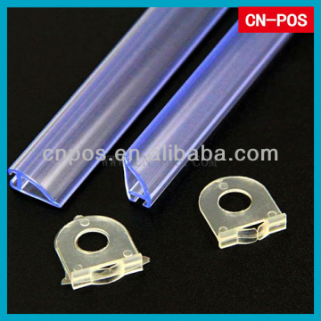 plastic poster hanger for supermarket hanging