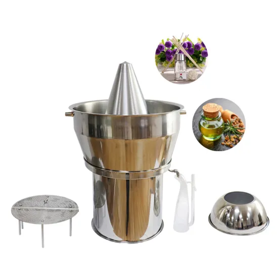 Popular Sophora Japonica Essential Oil Distillers Peppermint Oil Making Machine