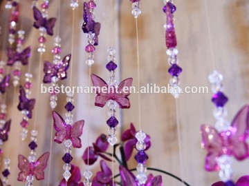 Crystals Glass Beads Net Curtains