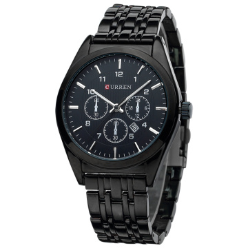 3 eyes quartz watch wholesale trend design business watch