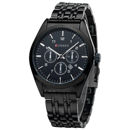 3 eyes quartz watch wholesale trend design business watch