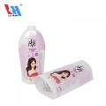 Custom shampoo bottle adhesive stickers/label