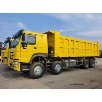 Export Howo 8x4 dump truck for sale