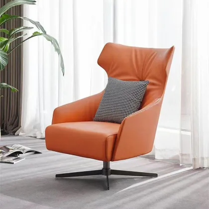 Solid wood sofa chair Nordic