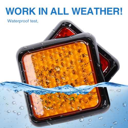 ટ્રક ટ્રેલર બ્રેક રીઅર પૂંછડી સૂચક લાઇટ્સ લેમ્પ્સ