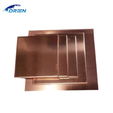 Price of 2mm T1 T2 Copper Metal Sheets and Plates