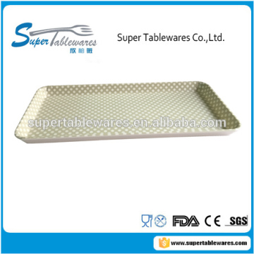 Factory wholesale custom melamine serving tray