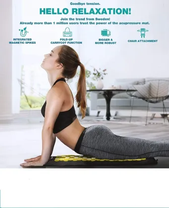 tradition medicine natural wellness magnet therapy mat