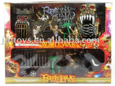 Plastic Toy, Wild Animals Warrior